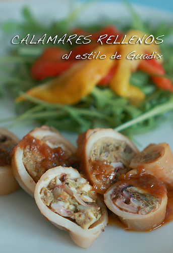 Calamares rellenos - al estilo de Guadix