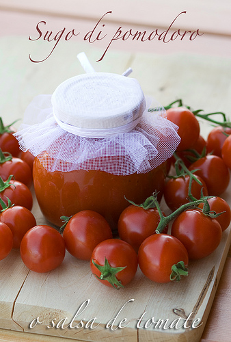 Salsa de tomate casera