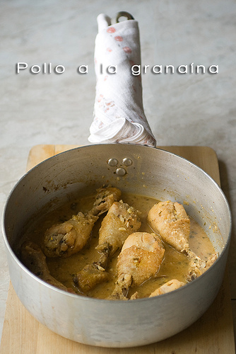 Pollo a la granaína