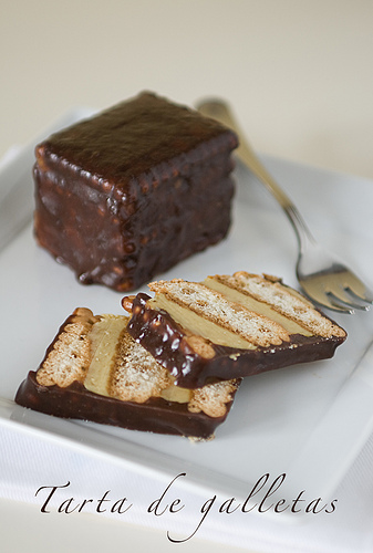 Tarta de galletas
