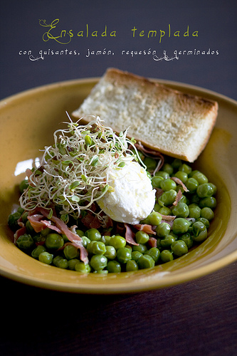 Ensalada templada