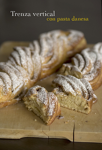 Trenza vertical con pasta danesa