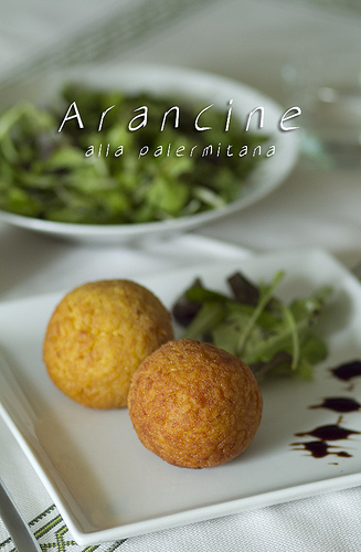 Arancine alla palermitana