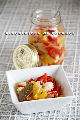 Giardiniera di verdure