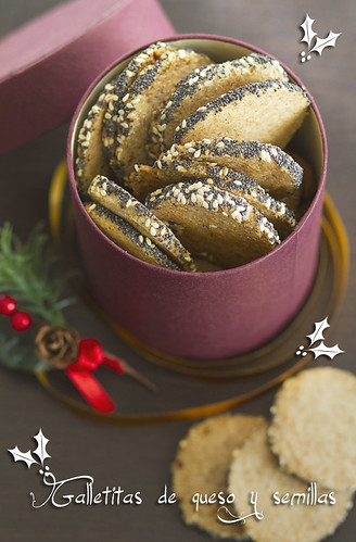 Galletitas de queso y semillas