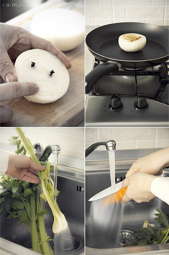 Caldo de carne casero 