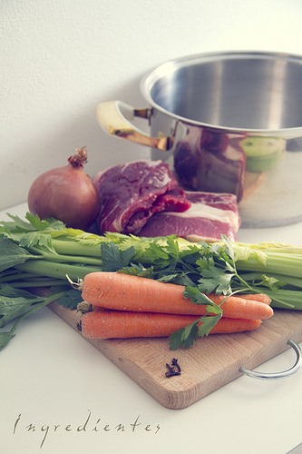 Caldo de carne casero 