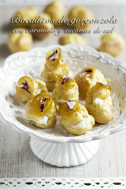 Bocaditos de gorgonzola