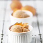 Helado “light” de albaricoque