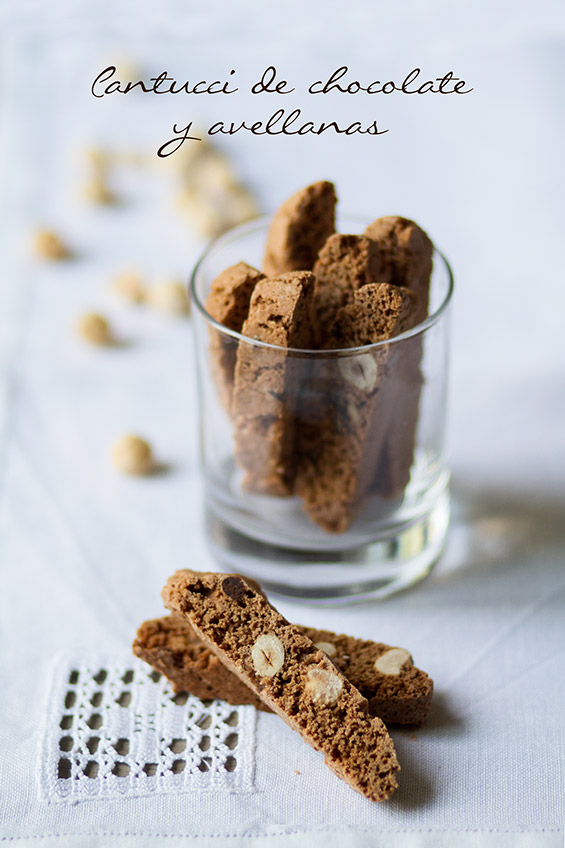 cantucci de chocolate