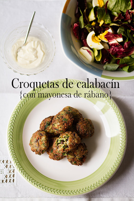 croquetas de calabacin