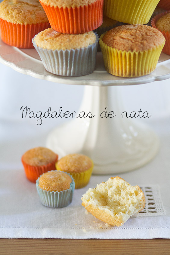 magdalenas de nata