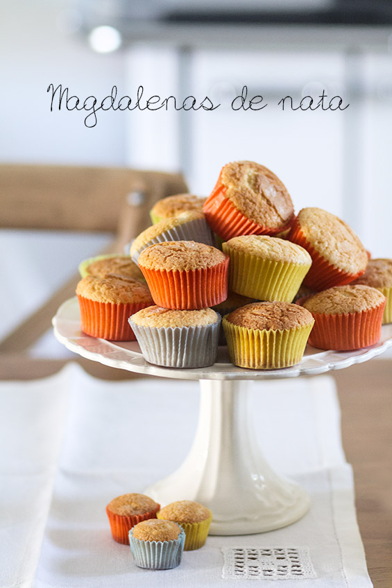 magdalenas de nata
