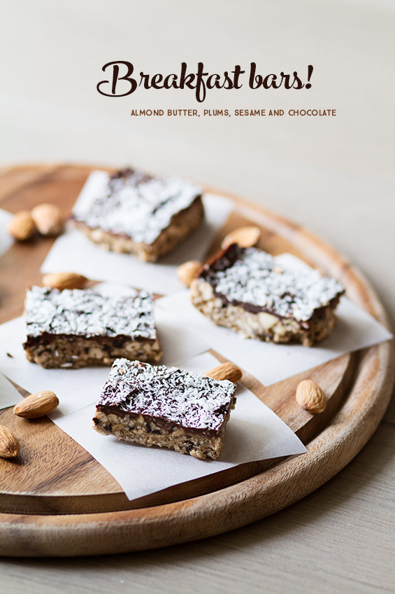 barritas para el desayuno